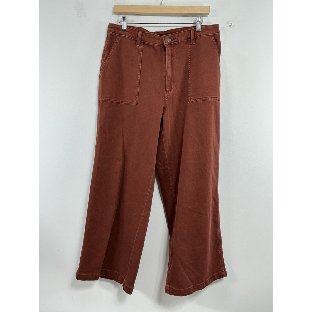 Womans Excellent Condition Universal Thread Rust Jeans 14/32 Loose Fit 0275/E-5